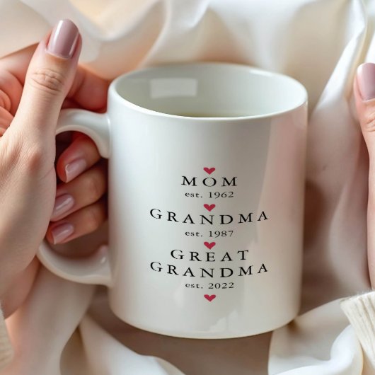 Mama | Oma | Großes Oma Jahr Osten. Kaffeetasse