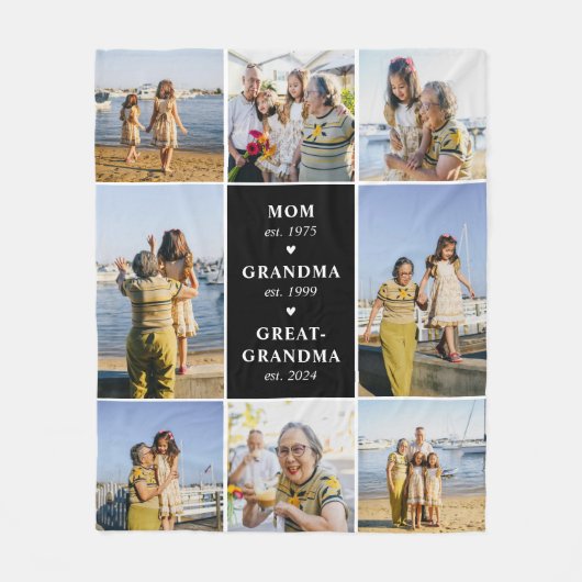 Mama, Oma, Großgroßmutter gründete den Decken (Vorderseite)