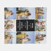 Mama, Oma, Großgroßmutter gründete den Decken (Vorderseite (Horizontal))