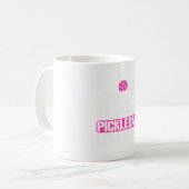 Mama Oma Pickleball Legend Funny Pickleball Kaffeetasse (Vorderseite Links)
