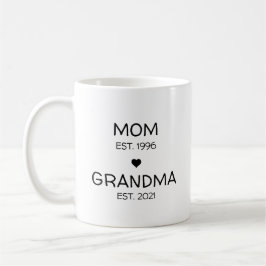 Mama Oma Schwangerschaft Ankündigung Baby Reveal Kaffeetasse