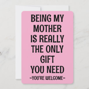 Mama & Oma, Sweet Mother Day Card Gift Idea Einladung