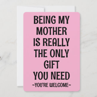Mama & Oma, Sweet Mother Day Card Gift Idea Einladung