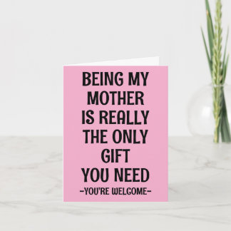 Mama & Oma, Sweet Mother Day Card Gift Idea Einladung