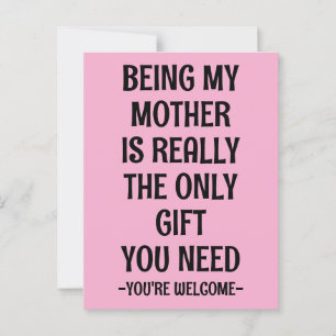 Mama & Oma, Sweet Mother Day Card Gift Idea Postkarte