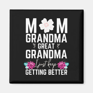 Mama Oma Urgroßmutter Weihnachtsgeschenke Geburtst Magnet