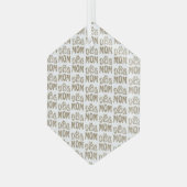 Mama Ornament Aus Glas (Vorderseite Links)
