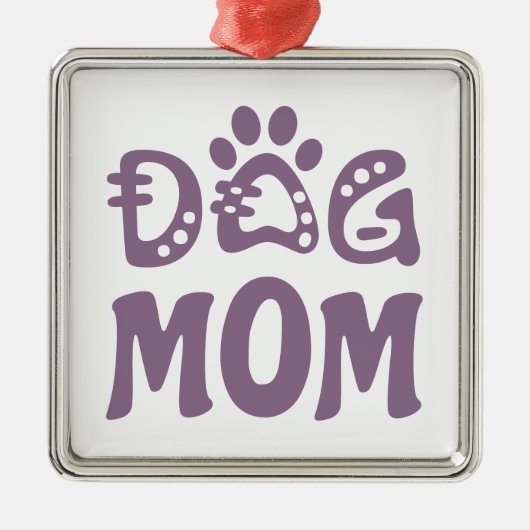 Mama Ornament Aus Metall (Vorne)