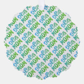 Mama Ornament Karte (Vorderseite)