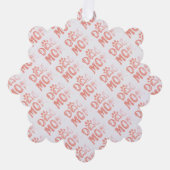 Mama Ornament Karte (Vorderseite)