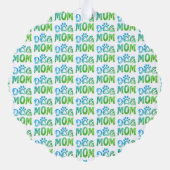 Mama Ornament Karte (Rückseite)