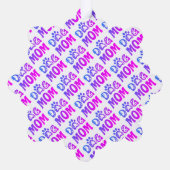 Mama Ornament Karte (Rückseite)