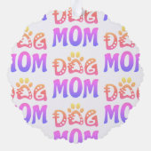 Mama Ornament Karte (Rückseite)