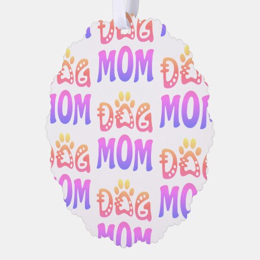 Mama Ornament Karte (Links)