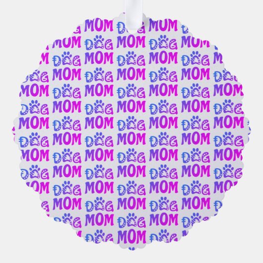 Mama Ornament Karte (Rückseite)