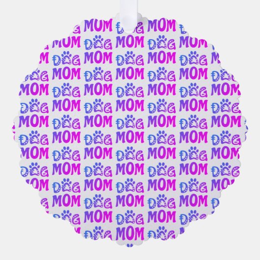 Mama Ornament Karte (Vorderseite)