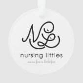 Mama-Ornament Ornament (Rückseite)