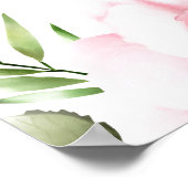 Mama-osa A Baby Braut Blume Rose Babydusche Poster (Ecke)