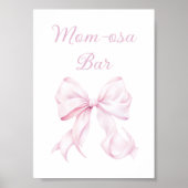 Mama-osa-Bar Baby Duschecke Poster (Vorne)