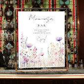 Mama-osa-Bar Meadow Wildblume Kinderdusche Woodlan Poster