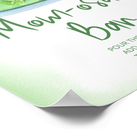 Mama-osa-Bar Poster (Ecke)