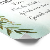 Mama-osa-Bar Schild Grüne Sprinkle-Dusche (Ecke)