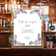 Mama-osa Lila Frühlingsblütendusche