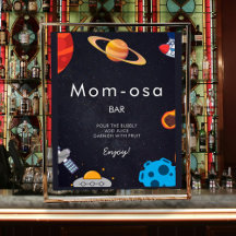 Mama-osa Space Boy Planets Astronaut Babydusche