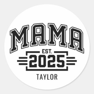 Mama Ost 2025 Runder Aufkleber