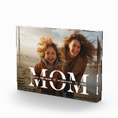 Mama-Overlay mit Kindernamen Mütter Tag Fotoblock (Rechts)