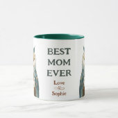 Mama Owl Beste Mama je Muttertag Tasse (Zentrum)