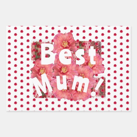 Mama! Packpapier Blätter Set (Vorderseite 2)