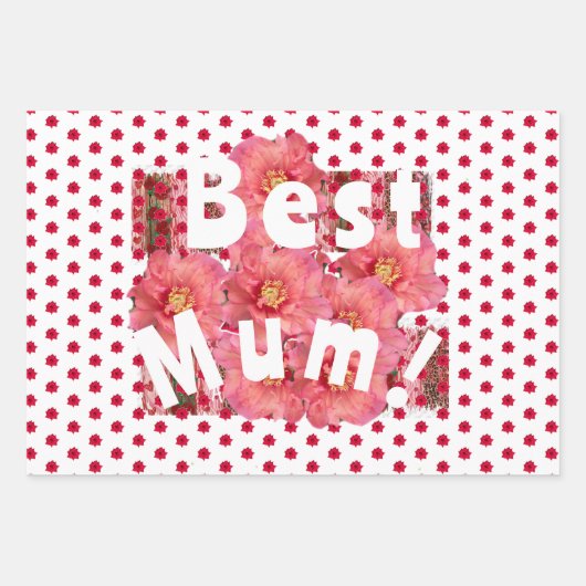 Mama! Packpapier Blätter Set (Vorderseite)