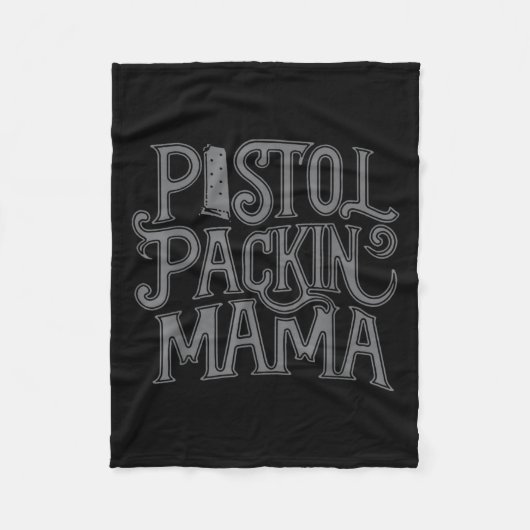 Mama packt zusammen fleecedecke (Vorderseite)