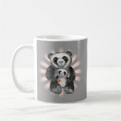 Mama Panda Bär Liebe Tasse (Links)