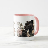 Mama Panther mit Cub Tasse (VorderseiteRechts)