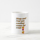 Mama Papa-Geschenke Kaffeetasse (Mittel)