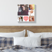 Mama Papa und Kinder Leinwanddruck (Insitu (Schlafzimmer))