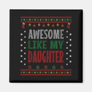 Mama Papa Weihnachten - Lustig Toll Wie Meine Toch Magnet