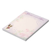 Mama Papillon Heart Notizblock (Rotiert)