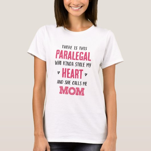 Mama Paralegal T-Shirt (Vorderseite)