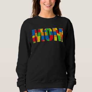 Mama Parent Brick Master Builder Gebäude blockiert Sweatshirt