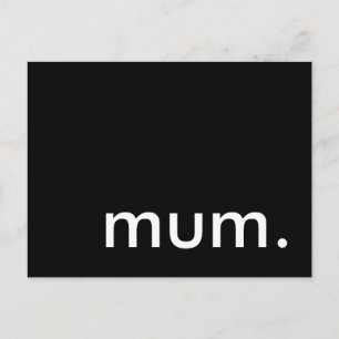 Mama. Party Einladungspostkarte