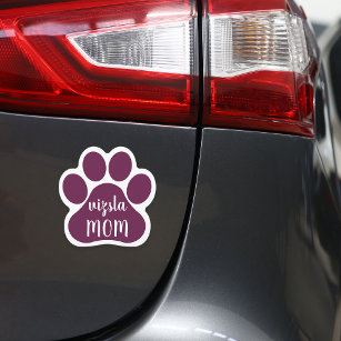 Mama-Pawprint für Hunde Auto Magnet
