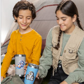 Mama Penguin und ihre Kinder Aufkleber