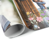 Mama | Personalisiert 10 Foto Geschenkpapier (Rolleneckpunkt)