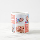 MAMA Personalisiert 8 Foto Collage Niedlich Mutter Kaffeetasse (Mittel)