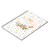 Mama | Personalisiert Citrus Floral Notizblock (Linke Seite)