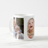 MAMA Personalisiert Drei Fotos Tasse (Vorderseite Links)