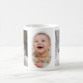 MAMA Personalisiert Drei Fotos Tasse (Mittel)